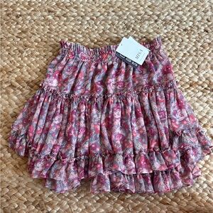 Misa Los Angeles Flowy Mini Skirt NWT